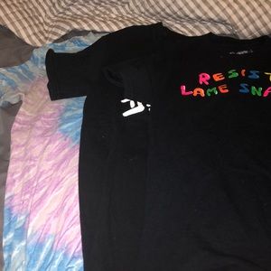 2 zumiez shirts (blue & purple not for sale)
